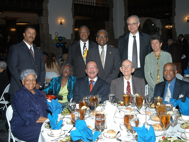 Beech members at dinner table