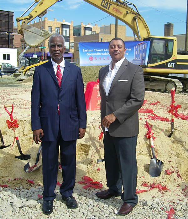 Kenneth at construction site